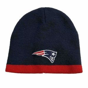 Reebox Boys New England Patriots Skull Cap - Size 4-7